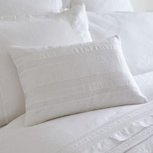 Pebble Pinstripe Boudoir Pillow