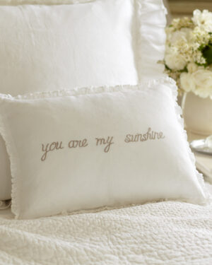 sunshine natural boudoir pillow you are my sunshine
