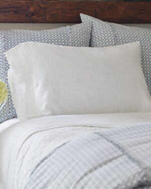 Florence standard pillowcase pillow white