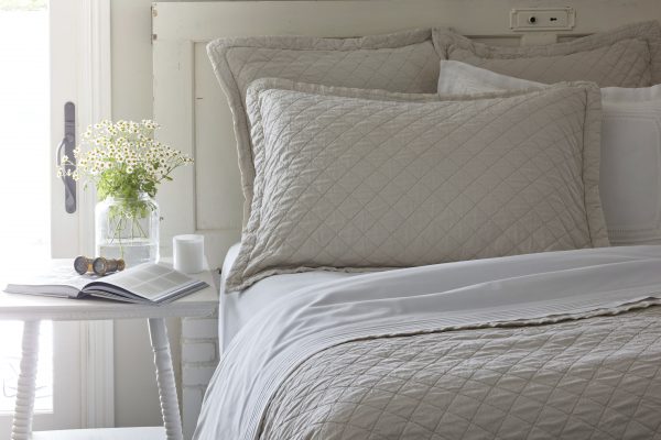 salt river flax king sham pillow