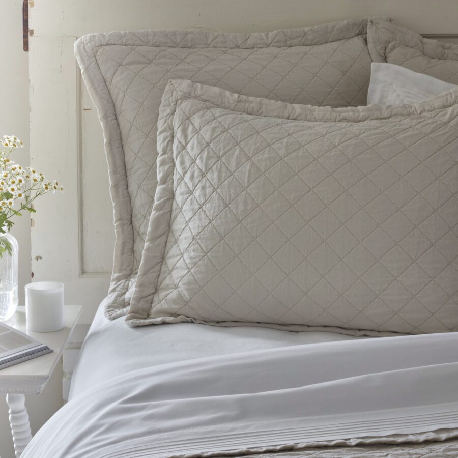 salt river flax standard sham pillow