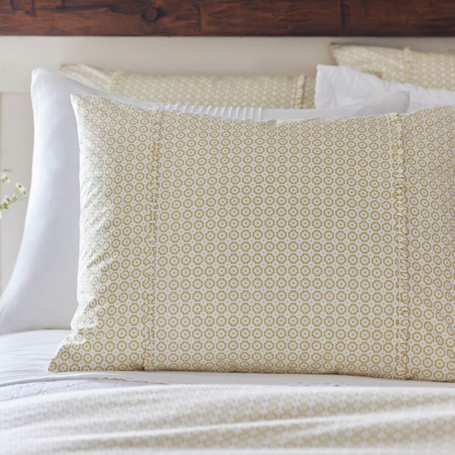 Carolina Dijon Standard Sham Pillow