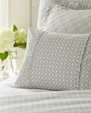 Carolina Grey Boudoir Pillow