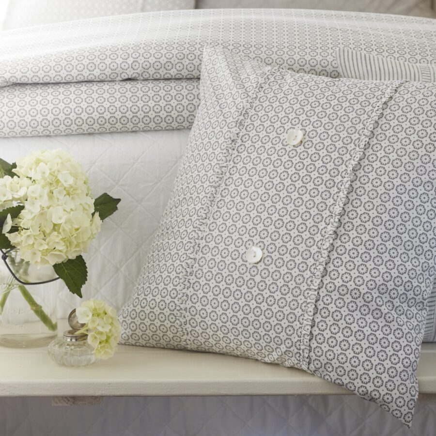 Carolina Grey Porch Pillow