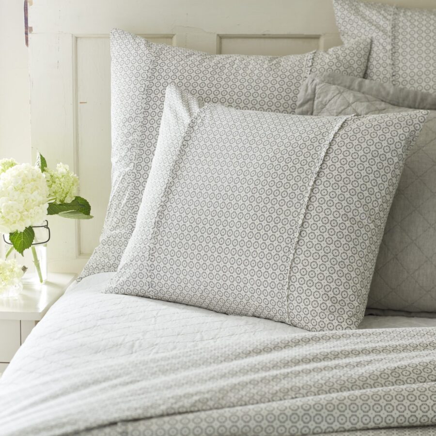 Carolina Grey Standard Sham Pillow