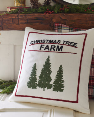Christmas Tree Farm Pillow