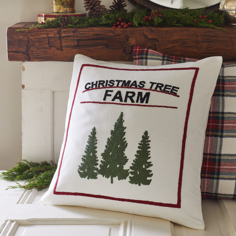 Christmas Tree Farm Pillow