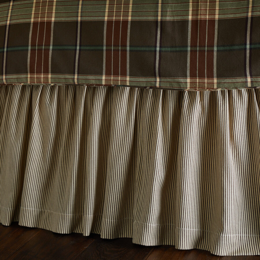 Farmhouse bed skirt
