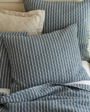 hayslip indigo standard pillow