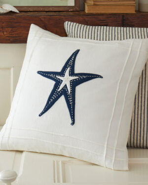 Starfish Cream Pillow