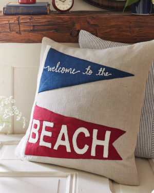 Welcome to the Beach pillow