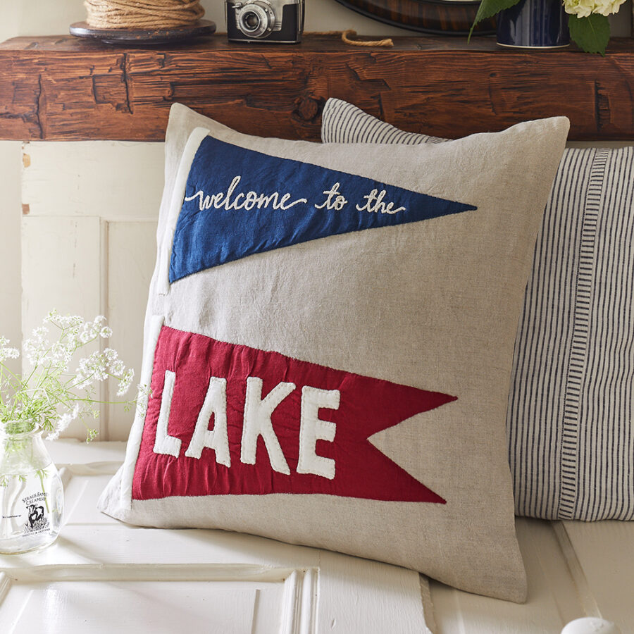 Welcome to the Beach pillow