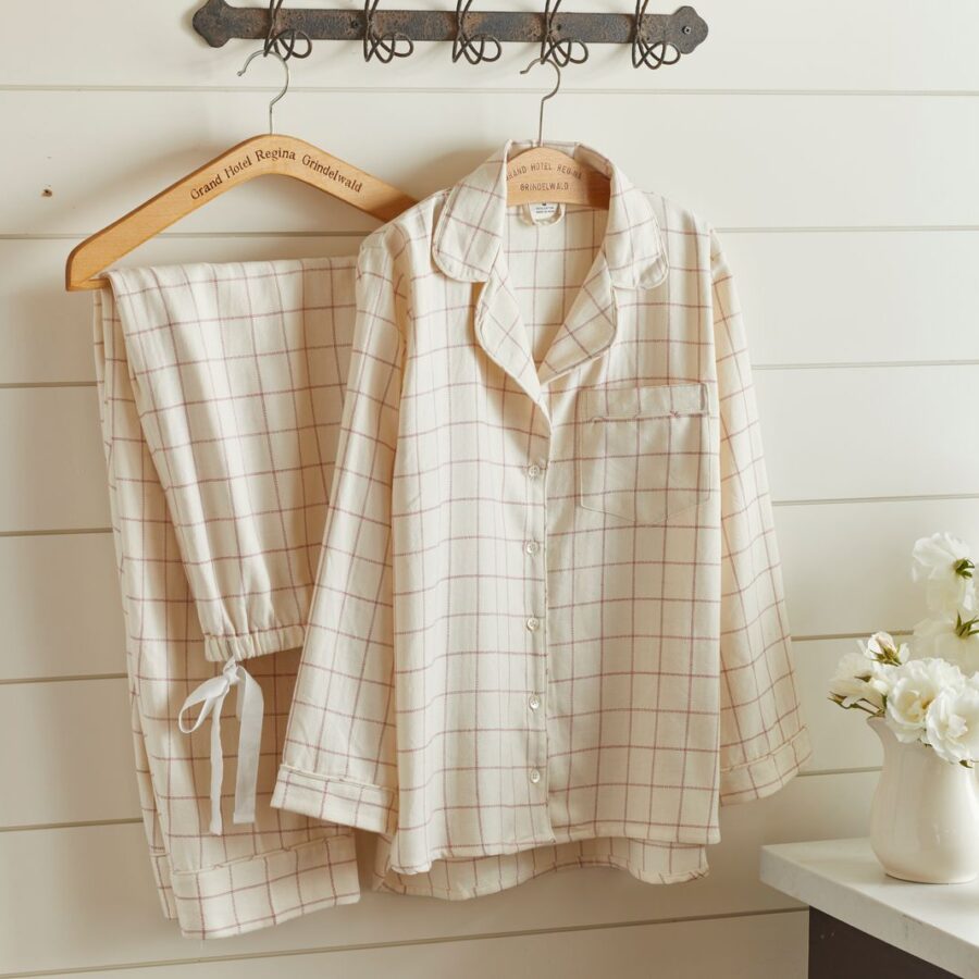 Schoolhouse Red Pajama Set