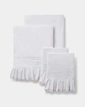 Elisa Egg-Shell White Sheet Set - Image 3
