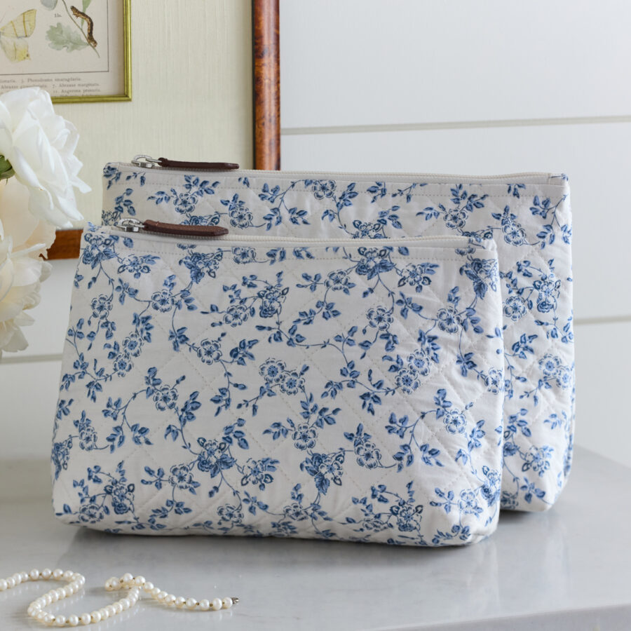 Herriot Indigo Cosmetic Bag