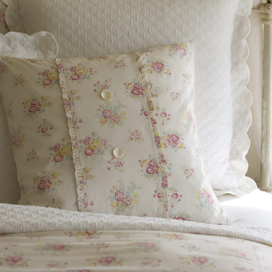 Clovelly Throw Pillow