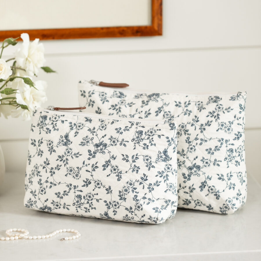 Herriot Indigo Cosmetic Bag